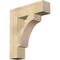 Ekena Millwork Legacy Block Rough Sawn Bracket, Douglas Fir, 6"W x 24"D x 28"H BKT06X24X28LEC05RDF - alternate 1